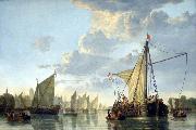 Aelbert Cuyp The Maas at Dordrecht France oil painting reproduction